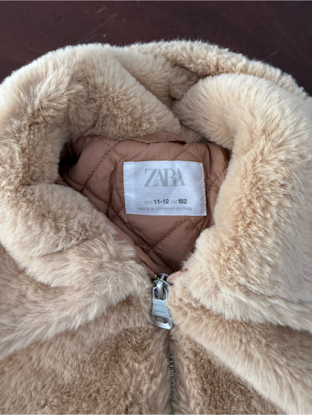 Zara faux fur jacket - Picture 9 of 9
